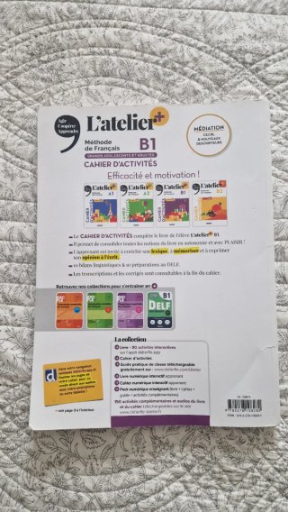 Libro l'atelier B1 (regalo chahier d'activités)