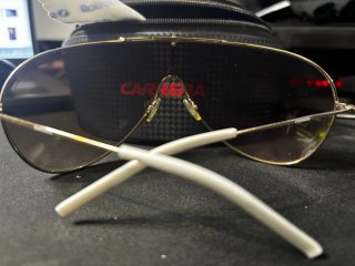 Gafas de sol Carrera Marrones y Doradas
