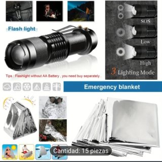 Kit Supervivencia 15 en 1