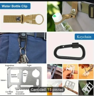 Kit Supervivencia 15 en 1