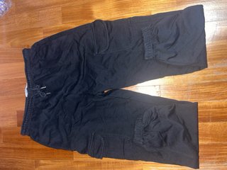 Pantaloni tuta Bershka neri