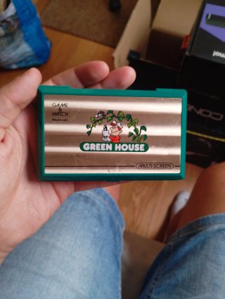 Nintendo Green House Game & Watch