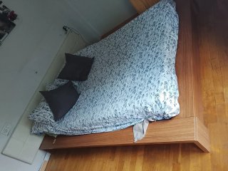Cama Tatami 150cm con Canapé y Cabecero