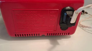 Televisor Elektronika 7 Rojo