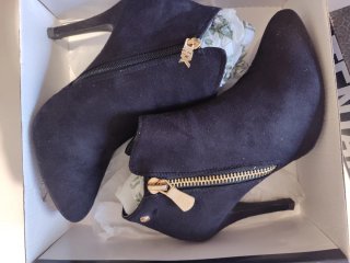 Botines tacón mujer Xti negros