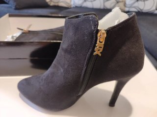 Botines tacón mujer Xti negros