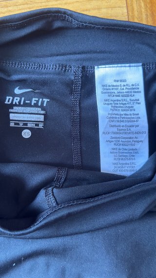 Falda Pantalón Nike Negra Mujer