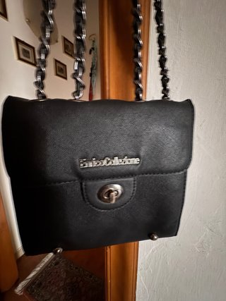 Piccola borsetta Enrico Collezione nera