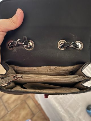 Piccola borsetta Enrico Collezione nera