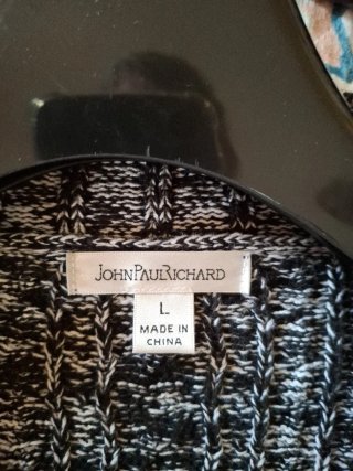 Chaqueta de punto talla L