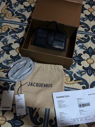 Borsa Jacquemus Le Bambino Pelle Nera