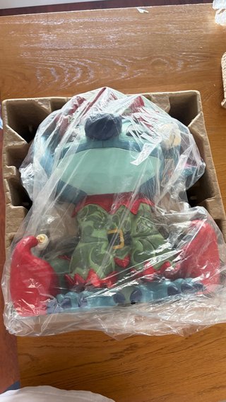 Figura Stitch Elfo Disney Traditions Jim Shore