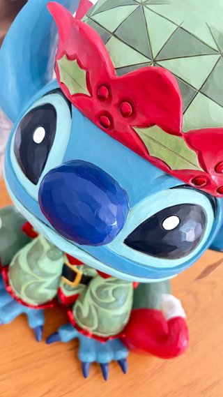 Figura Stitch Elfo Disney Traditions Jim Shore