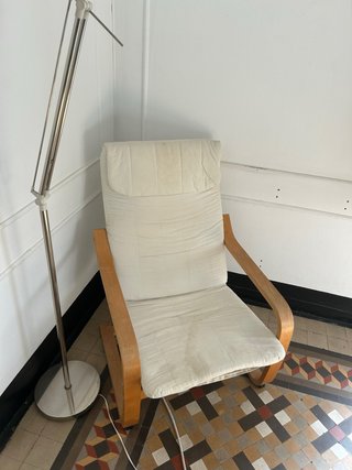 Sillón POÄNG Ikea Madera Beige