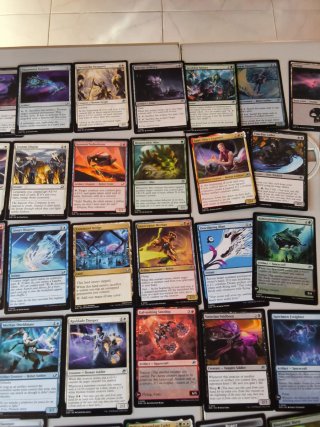 Lotto di carte MTG Edge of Eternities + Accessori