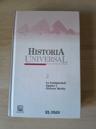 Historia universal.  Tomo 1, 2 y 3