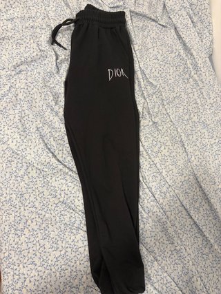 Pantalón Christian Dior Negro