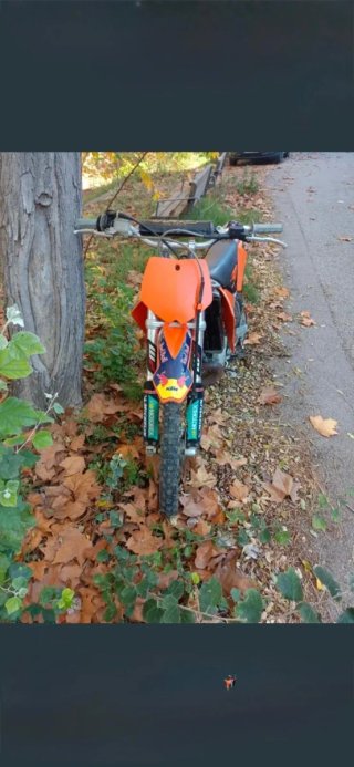 KTM 65 sx Naranja y Blanca