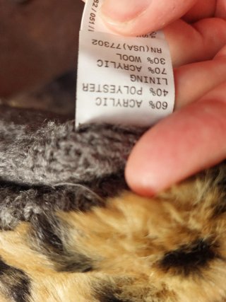 Chaqueta pelo Zara leopardo