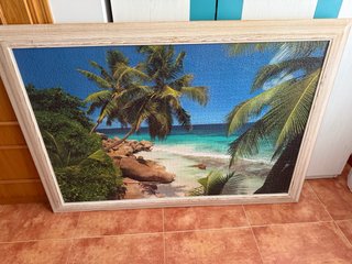 Cuadro Puzzle Paisaje Tropical Playa