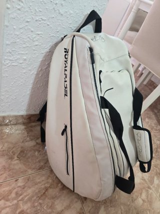 Paletero Royal Padel Blanco y Negro