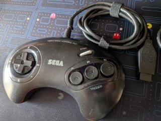 Pack 2 Mandos SEGA Mega Drive Gris