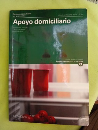 Libros del primer curso de APSD. Grado medio