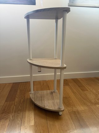 Mueble auxiliar de 3 niveles – estilo nórdico