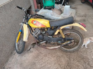 Puch Minicros Amarilla y Negra