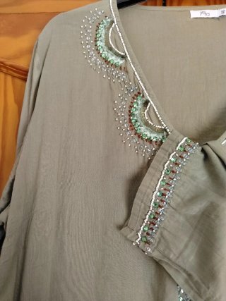 Camisa señora veraniega bordada