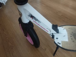 Patinete STAR SCOOTER XXL Blanco y Lila
