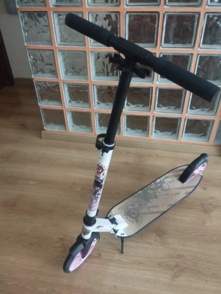 Patinete STAR SCOOTER XXL Blanco y Lila