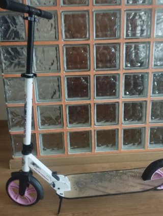 Patinete STAR SCOOTER XXL Blanco y Lila