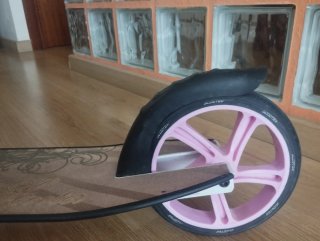 Patinete STAR SCOOTER XXL Blanco y Lila
