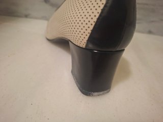 Zapatos bicolor Talla 35