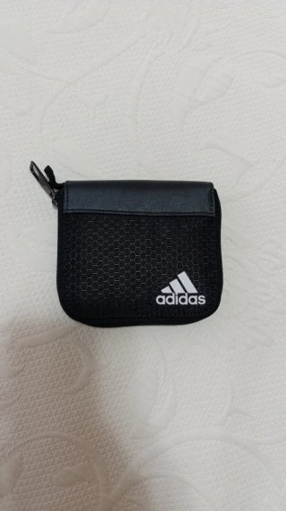 Cartera Adidas Negra Vintage