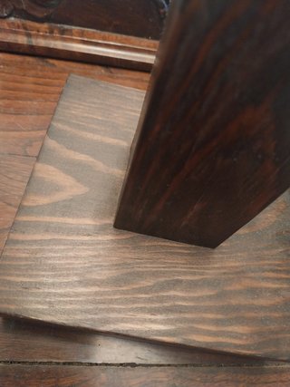 Lámpara de mesa madera