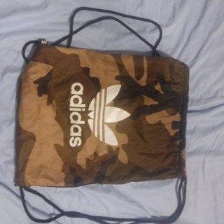 Mochila Adidas Cuerdas Camuflaje Adidas original