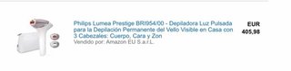 Philips Lumea Prestige Depiladora IPL