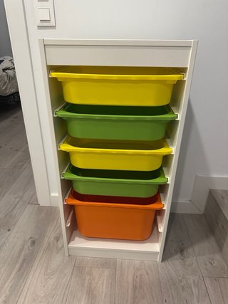 Mueble Organizador Ikea con Cajones de colores