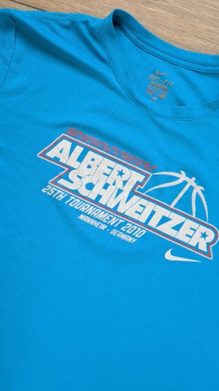 Nike Dri-Fit Baloncesto Vintage 2010 Albert Schwei