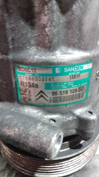 COMPRESOR AIRE ACONDICIONADO Peugeot
