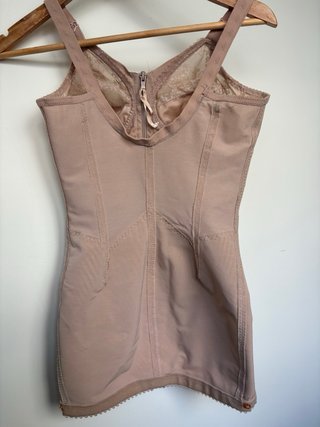 Faja Corsé Vintage Encaje Beige