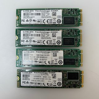 Kit 4 SSD 128GB M.2 Lite-On