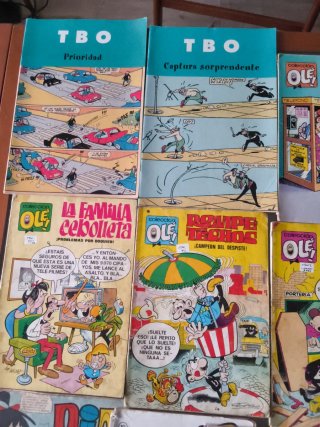 Lote cómics TBO, Zipi y Zape, Colección Olé...