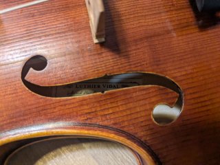 Violín 1/2 Luthier Vidal madera europea