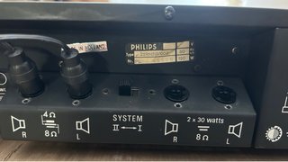 Amplificador Estéreo Vintage Philips 22RH591