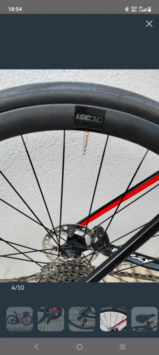 Ruedas CDR 351 carbono