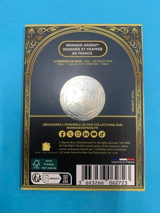 10 eur Francia 2026 El Señor de los Anillos 18/18