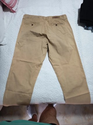 Pantalón Chino Beige Talla 44